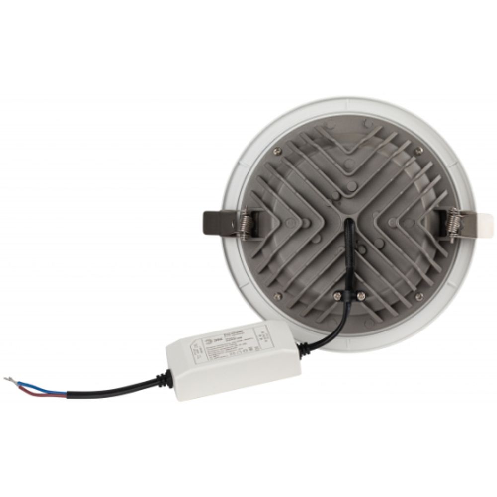 Светильник светодиодный встраиваемый Даунлайт ЭРА SDL-10-90-30K-W20 20Вт 3000K 2100Лм D167х55 5 лет гарантии