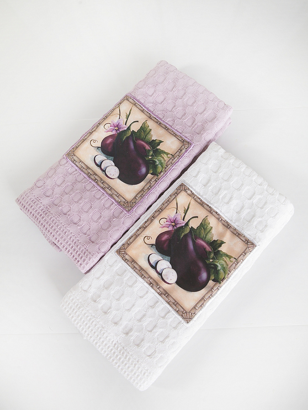 Набор кухонных полотенец 2шт 50x70 Tivolyo home Patlicanlar