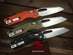 Нож MICROTECH MSI RAM-LOK - рук. черный нейлон RK-504