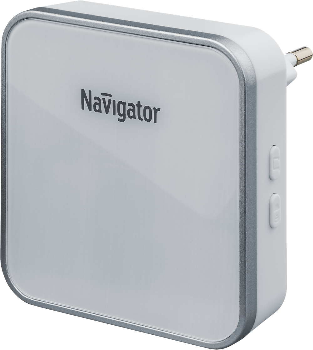 Звонок электрический Navigator 80 509 NDB-D-AC06-1V1-WH