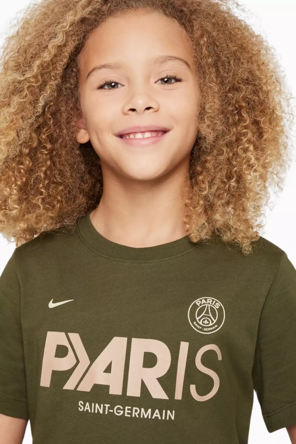 Футболка Nike PSG 23/24 Mercurial Junior - зеленый