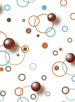 Сфера - 12 белая с перламутром