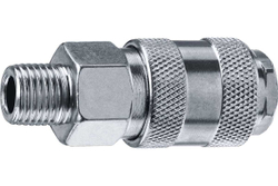 Переходник ЗУБР Профессионал 1/4"M - рапид муфта 64911-1/4