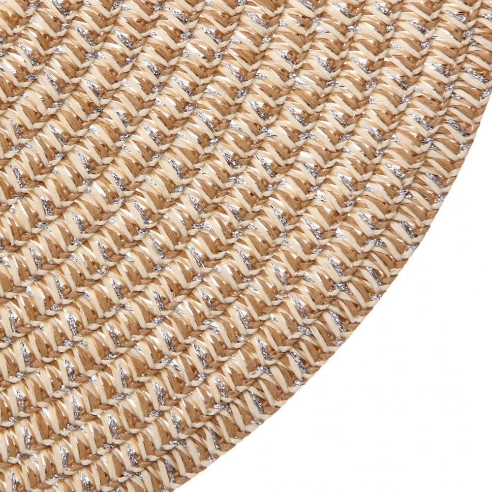 Салфетка на стол 38см «Офелия» плетеная, золотая