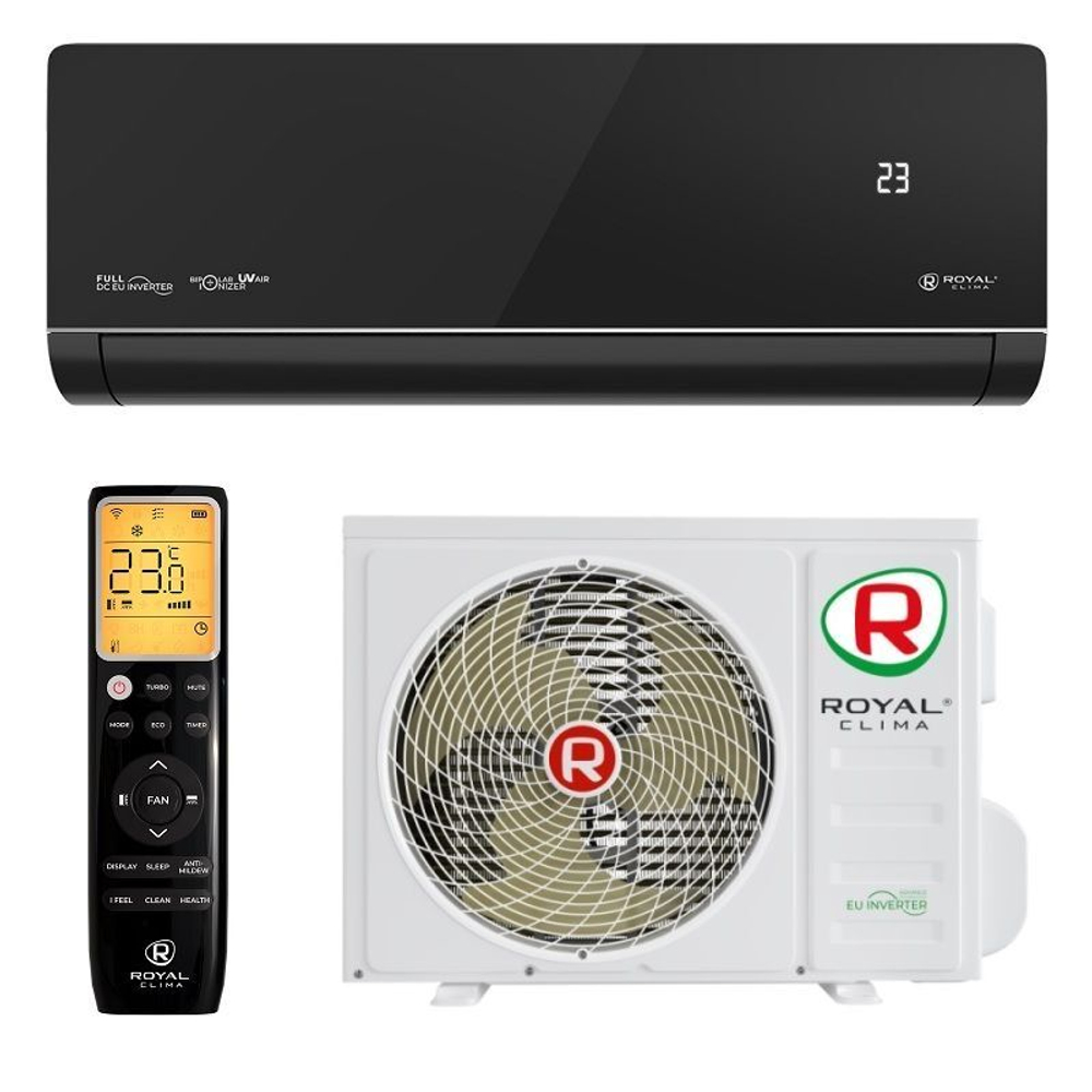 Сплит система Royal Clima RCI-RSN75HN ROYAL SUPREMO NERO FULL DC EU (комплект)