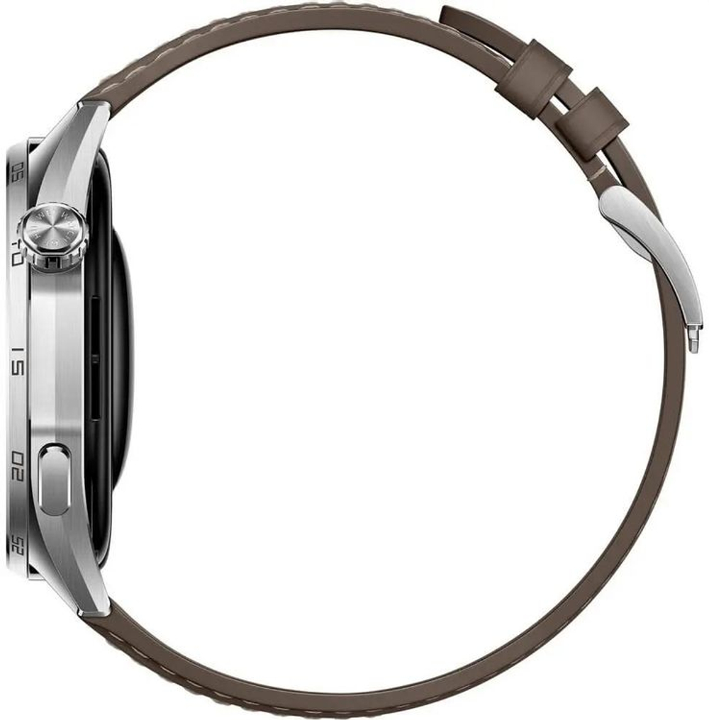Смарт-часы Huawei Watch GT 6 Atum-B19L,  46мм,  1.47",  коричневый/серебристый