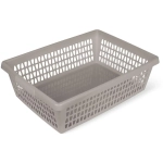 Корзина для хранения «Велетта», цвет коричнево-серый, 38*28*11см