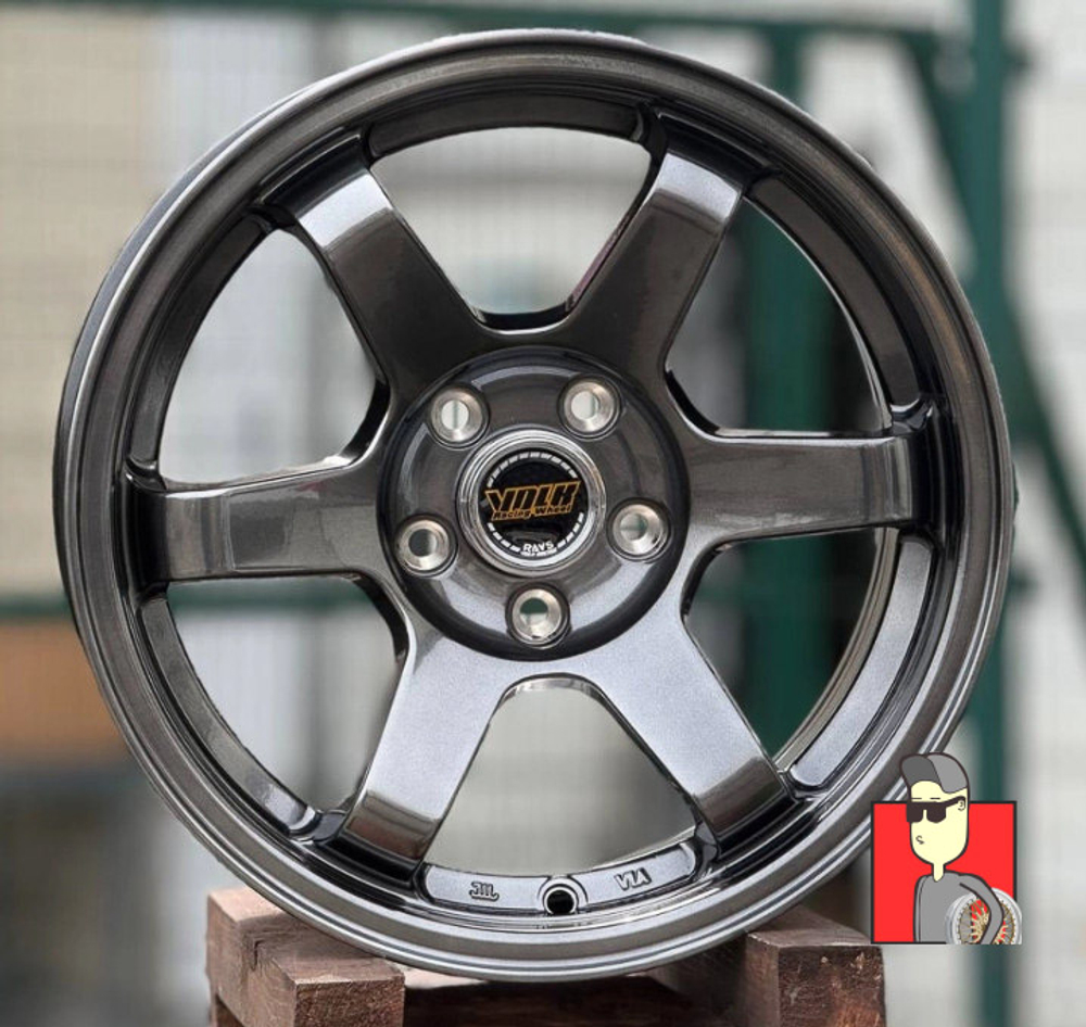 Комплект дисков Rays TE37 15x7 et30 5x100