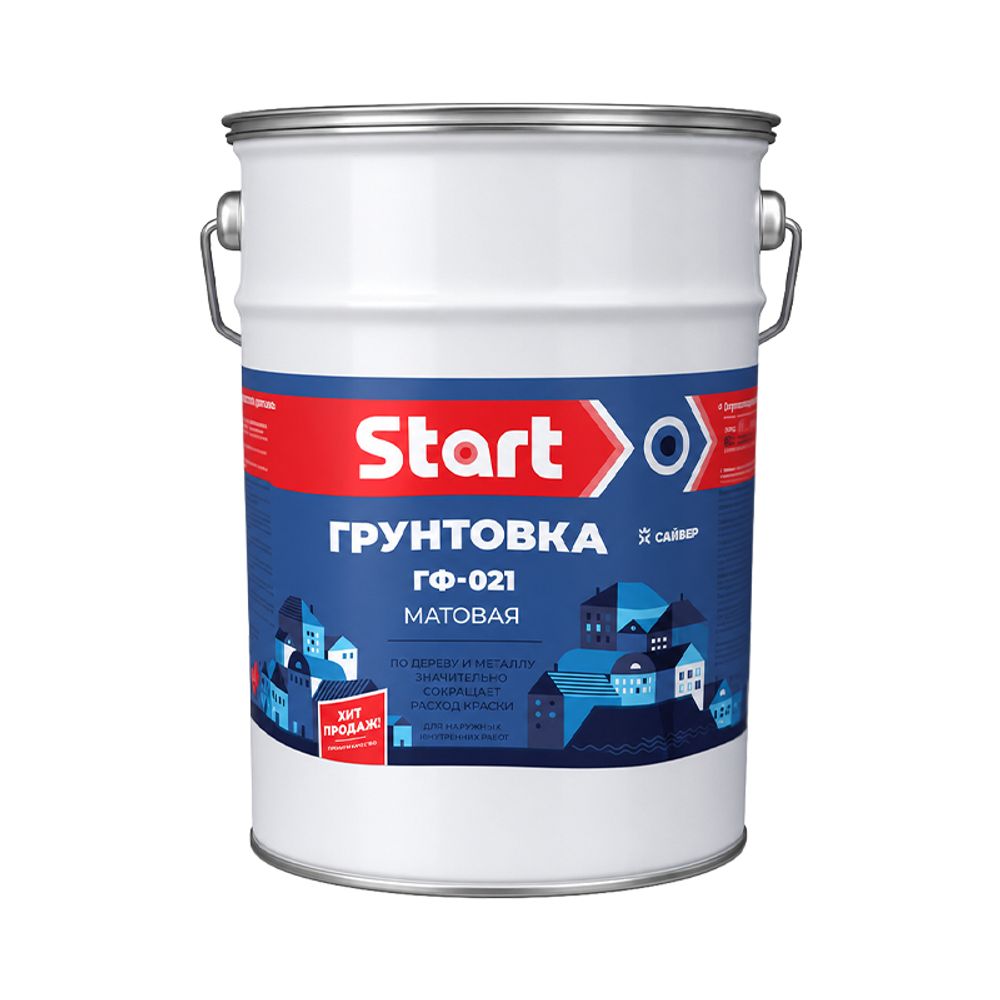 Грунт ГФ-021 START серый 5кг Грунт ГФ-021 START серый 5кг