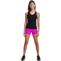 Женские теннисные шорты Under Armour Heatgear Mid Rise Ball Shorts Women - Pink, White