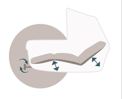 Коляска Peg Perego Veloce TC New Belvedere 2 в 1 Astral