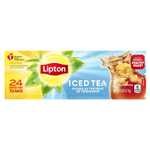 Lipton, Черный чай со льдом, 24 чайных пакетика для всей семьи, 170 г (6 унций)