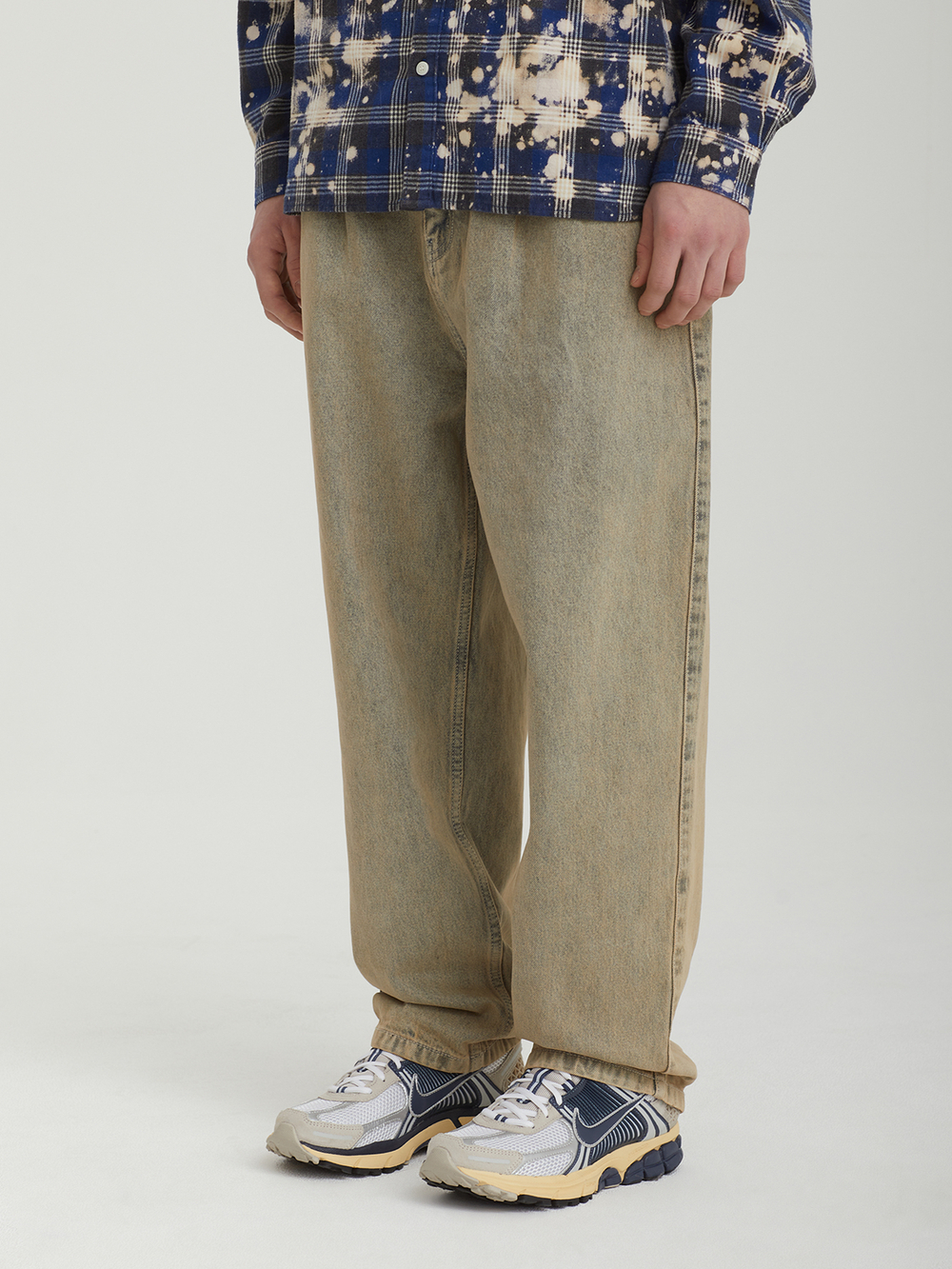Мужские Джинсы Two Tucked Hairy Denim