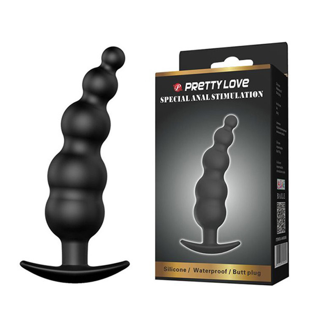 Анальный стимулятор в виде ёлочки 11,8см Pretty Love BI-040039N