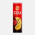 Чипсы со вкусом Пикантная паприка Lays Stax 140г