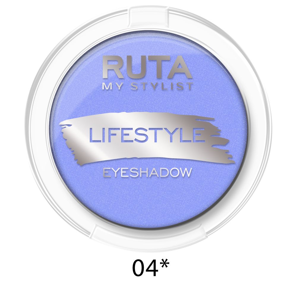 Ruta Тени для век Lifestyle, компактные, тон №04, Светлый сапфир, 3,3 гр