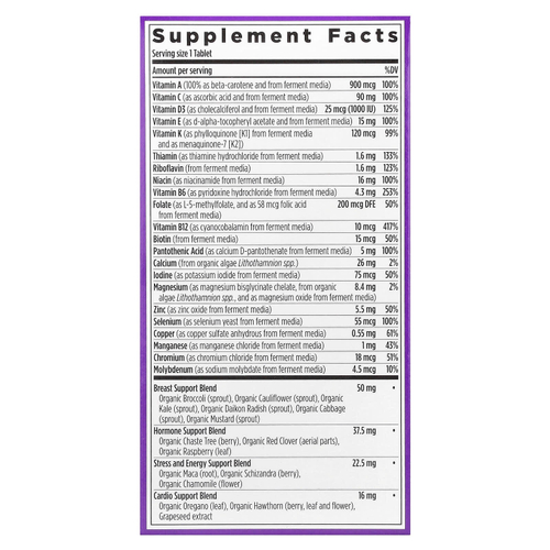 New Chapter, One Daily Every Woman's Multivitamin™ 40+, мультивитамины для женщин старше 40 лет, 96 вегетарианских таблеток