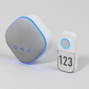 Дверной звонок беспроводной 36M IP20 DBQ29M WL белый Elektrostandard