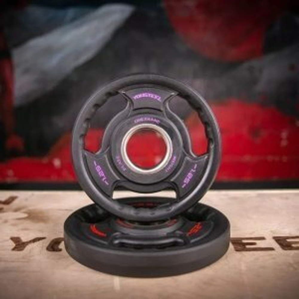 Диск TPU с ручками 1.25 кг