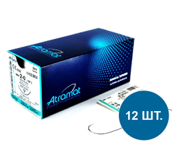 Нить нерассасывающаяся ШЕЛК плетеная Atramat