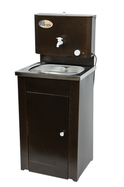 Умывальник дачный "Комфорт" ВИХРЬ с подогревом, нержавейка, медь