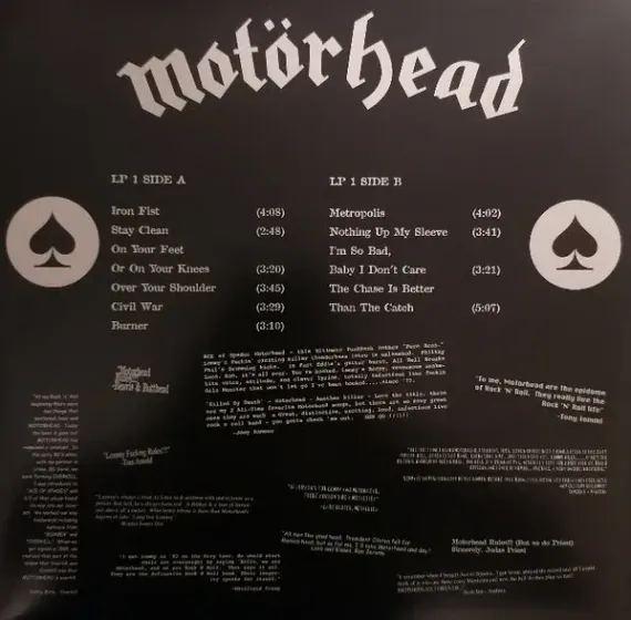 Motorhead – Everything Louder Than Everyone Else 3LP