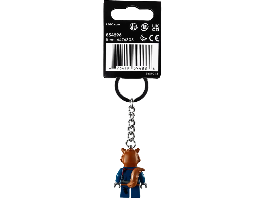 Брелок LEGO Marvel 854296 Енот Ракета