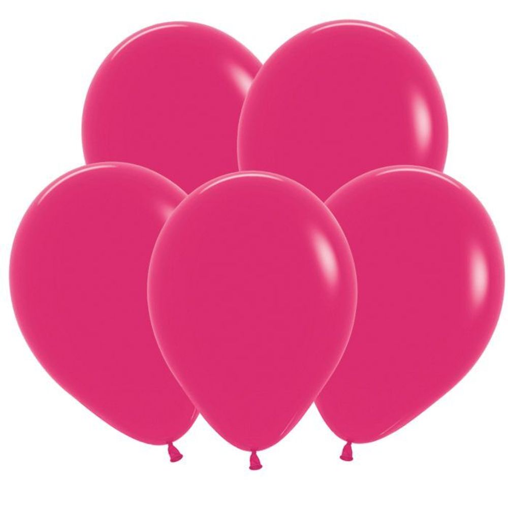 Шар (12"/30 см) Малиновый (014), пастель 50 шт.