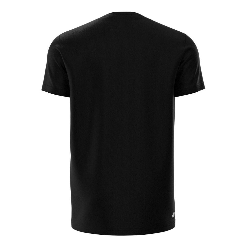 Мужское теннисное поло BIDI BADU Melbourne Chill T-Shirt Men - Black, White