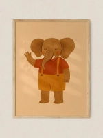 Постер 30х40 см в детскую мальчика Ретро