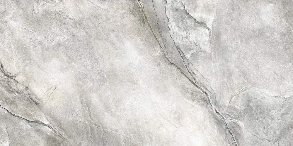 Керамогранит Alma Ceramica GFA114VLC07L Vulcano 114x57 серый лаппатированный под камень