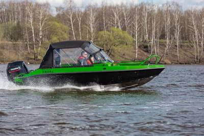 Катер-лодка алюминиевая VBOATS Yava L Fish