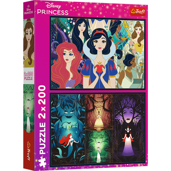 Pazl / Пазлы / Puzzles - "2x200" - Enchanting princesses / Disney Princess