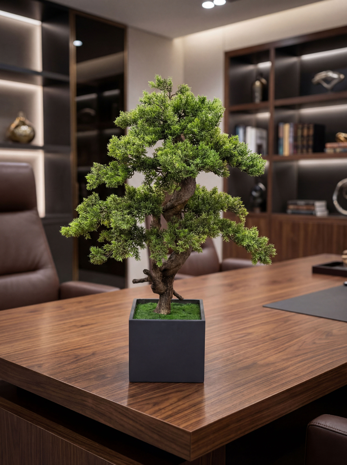 Бонсай Кедр 65см в кашпо Лофт Нео