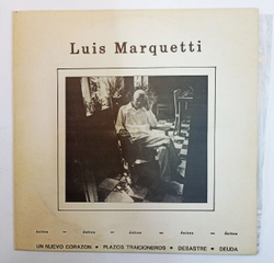 Винтажная виниловая пластинка Luis Marquetti Un Nuevo Corazon (Cuba)