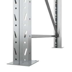 Стеллаж паллетный металлический 3500х1800х1100 мм (70.1.5). Ярусы: пол+2