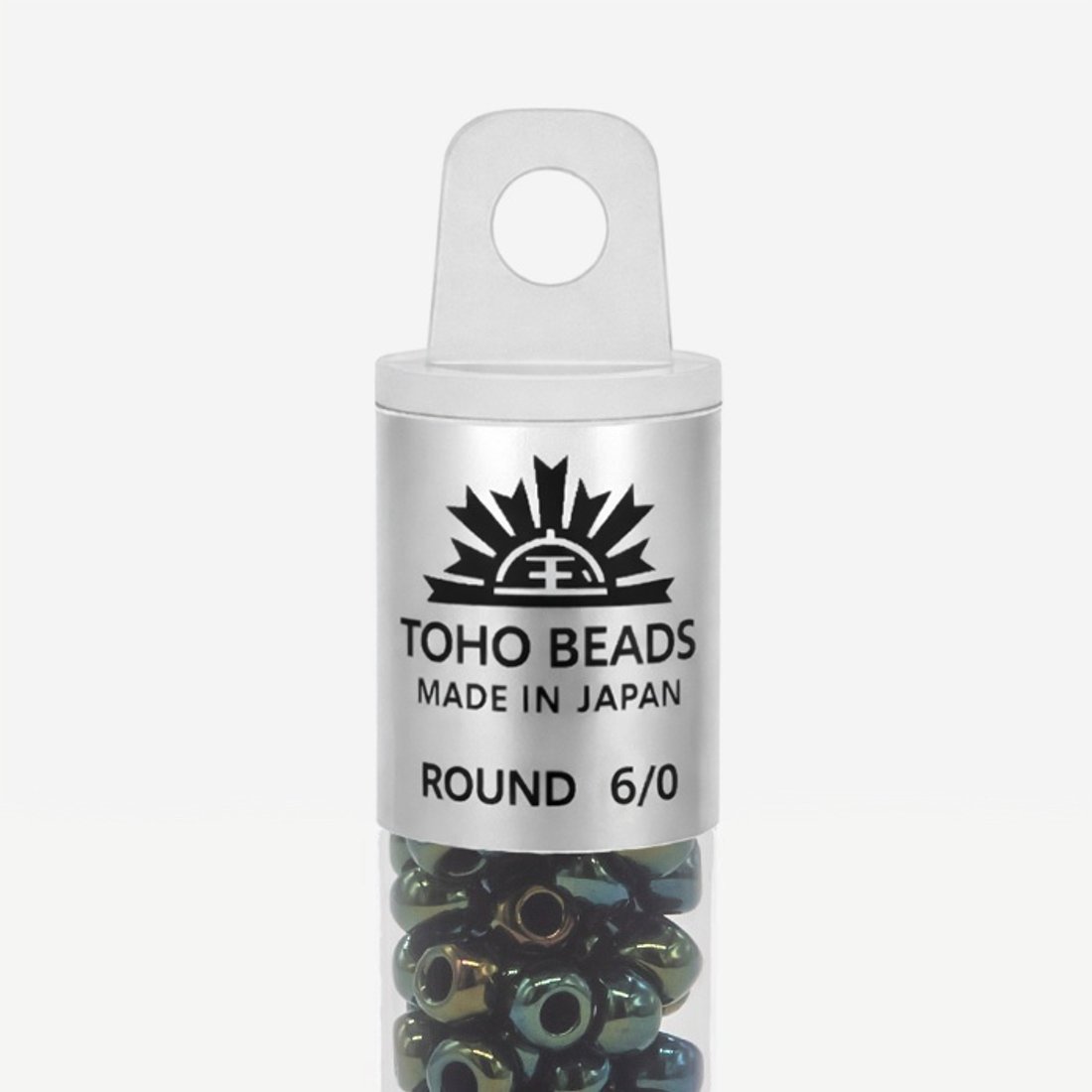 Японский бисер TOHO Round 6/0 (№84), металлизированный, непрозрачный глянцевый