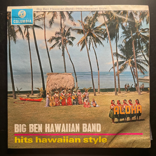 Big Ben Hawaiian Band ‎– Hits Hawaiian Style (Англия 1964г.)