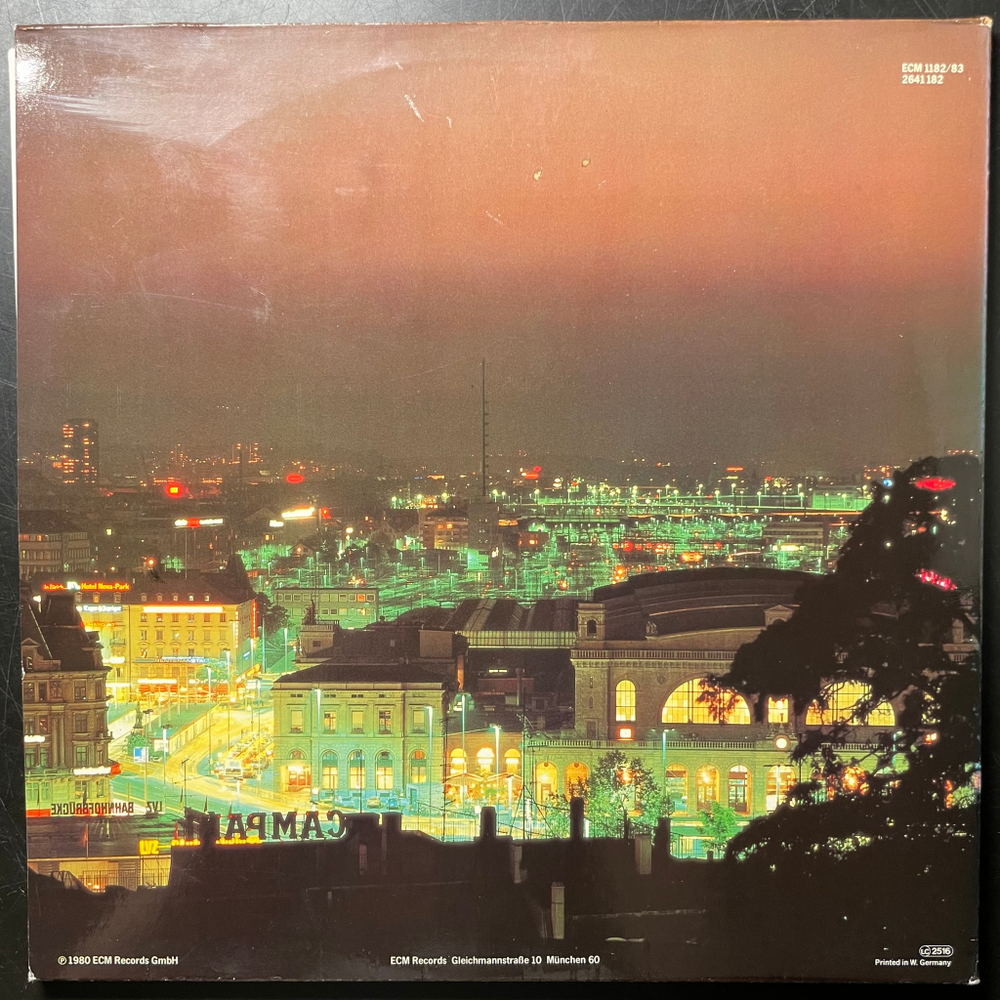 Chick Corea And Gary Burton ‎– In Concert, Zürich, October 28, 1979 2LP (Германия 1980г.) ECM