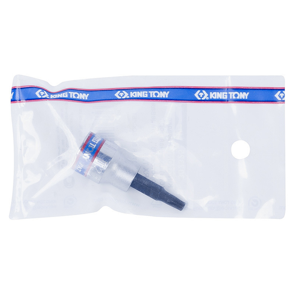 KING TONY (302325) Насадка (бита) торцевая 3/8", L = 50 мм, TORX, T25