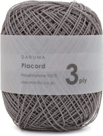 placord 3ply, цвет серый темный 5