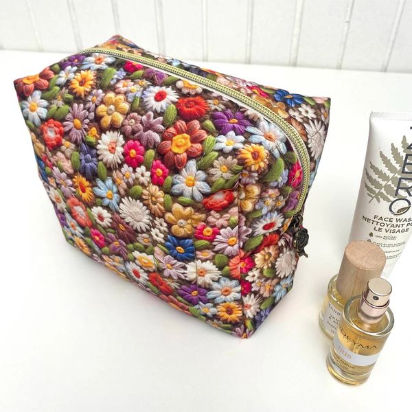 В ПУТИ, ИМИТАЦИЯ ЦВЕТОЧНОЙ ВЫШИВКИ #8, 100% хлопок 3