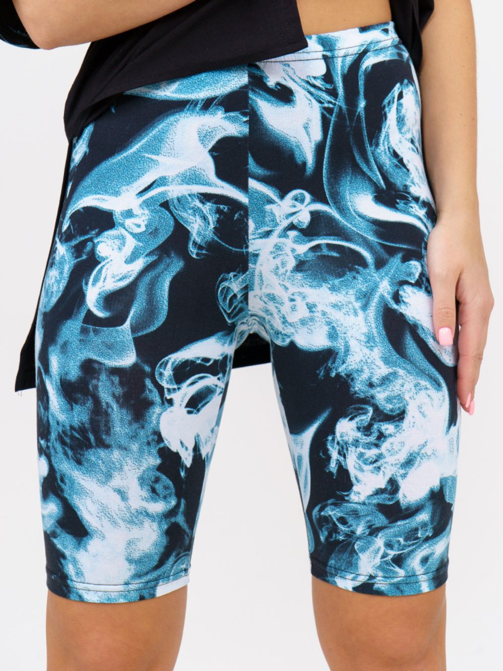 910 Костюм "черный/голубой" SveTekst (Акция)