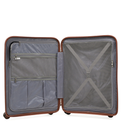 Чемодан средний (М) полипропилен "Fabretti"