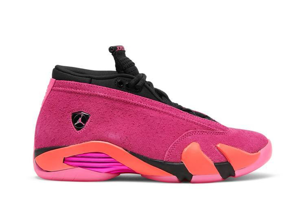 Кроссовки Jordan Air Jordan 14 Retro Low "Shocking Pink" (Женская размерная сетка)