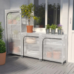 Стеллаж c чехлом - IKEA HYLLIS, 180х27х140 см, оцинкованный, ХИЛЛИС ИКЕА