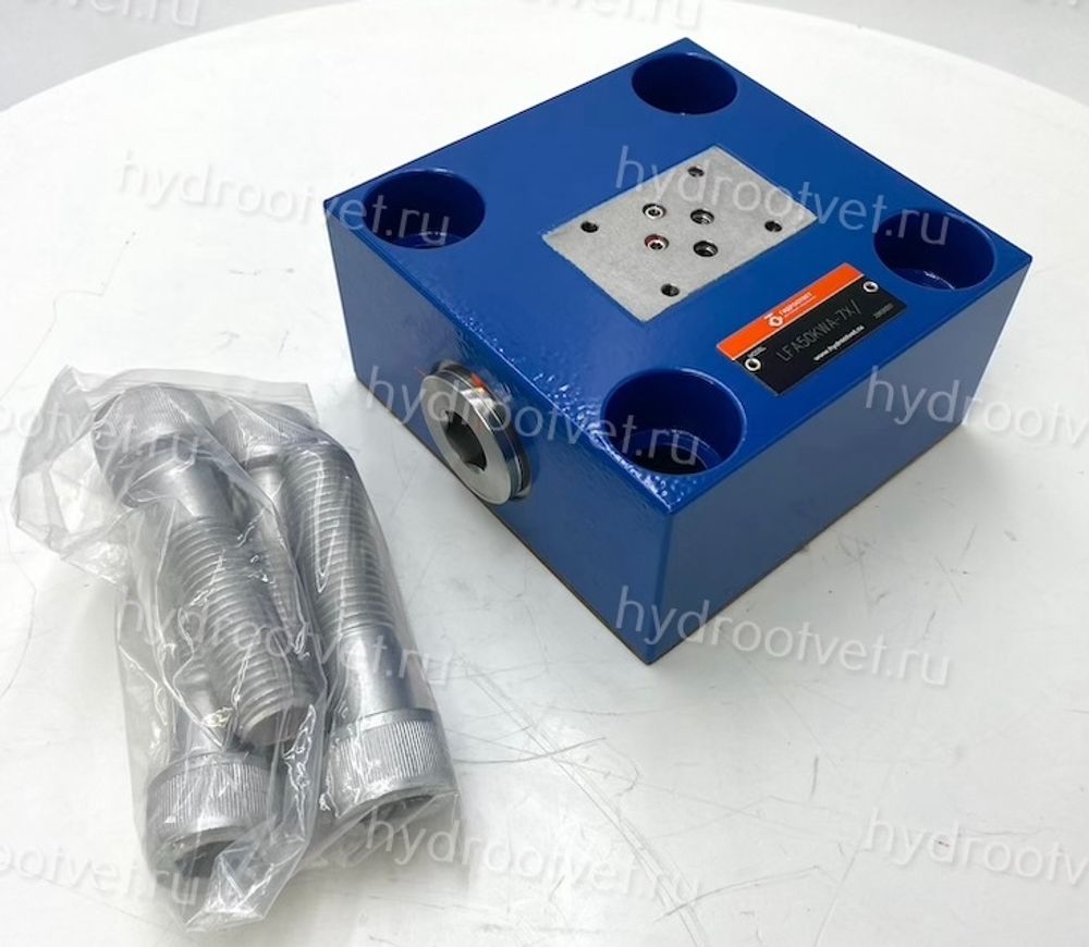 LFA50KWA-7X/ - Крышка для логического клапана, типоразмер Ду50 функционал - KWA = крышка со встроенным клапаном "ИЛИ" под установку распределителя Ду6, три выхода Z1, X и Y, управления из канала B, внешний канал X - нет, уплотнение NBR