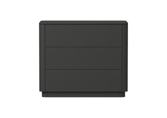 Комод Tammi 3 ящика ширина 90 см (черный)