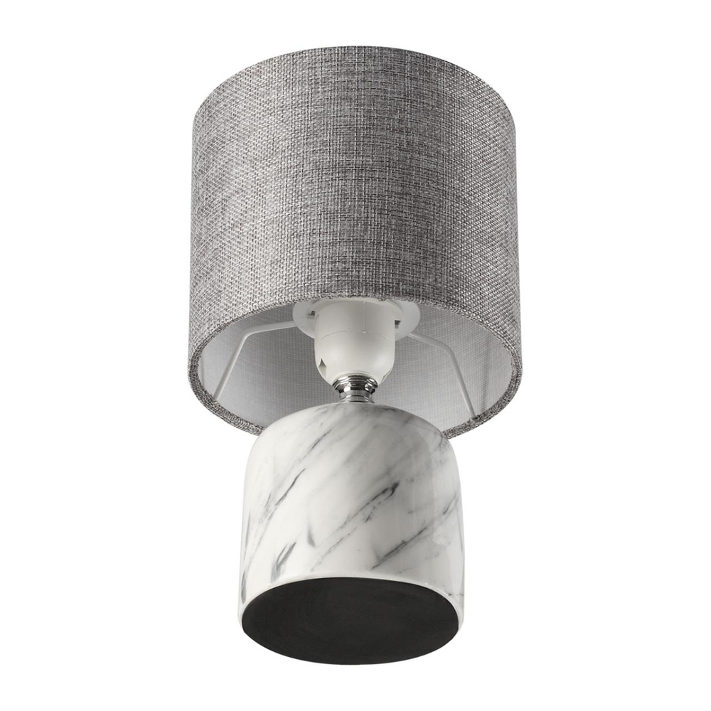 8148/1T MODERNI LN26 508 серый, керамика/текстиль Настольная лампа Е27 1*60W 220V MRAMAO