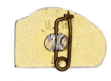 Значок "Памятник пионерам Литовской авиации" СССР, булавка